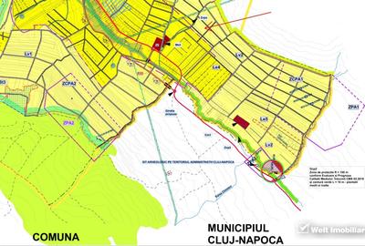 Teren agricol intravilan de 8700 mp, în Chinteni - 3