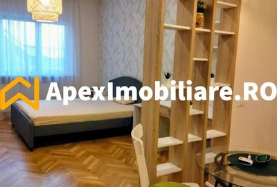 Garsonieră semidecomandată, mobilată în Calea Victoriei