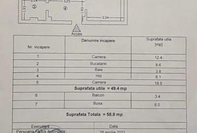 Apartament cu 2 camere decomandat, mobilat în Dacia - 10