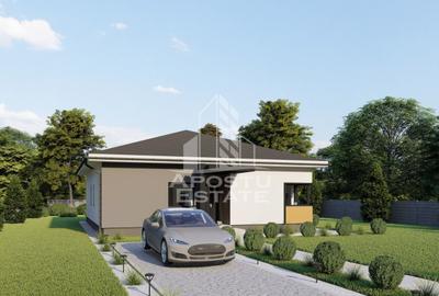 Casă individuală cu 4 camere cu Canalizare în Aradul Nou
