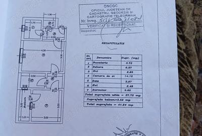 Apartament cu 2 camere semidecomandat în 1 Mai