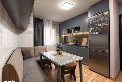 Apartament cu 2 camere decomandat, mobilat în Soarelui