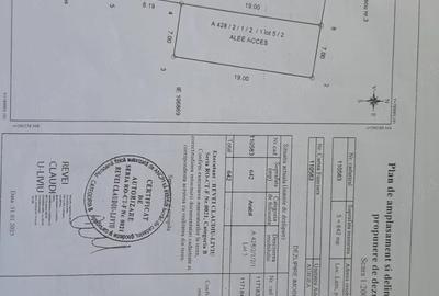 Teren de 509 mp, în Central