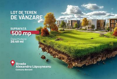 Teren Construcții intravilan de 500 mp, în Berceni