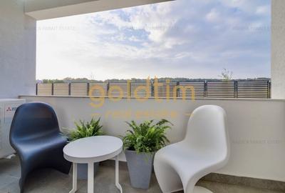 Apartament cu 3 camere semidecomandat, mobilat în Băneasa - 12