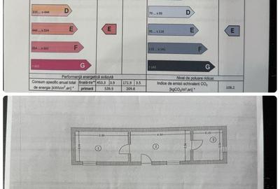 Casă cu 2 camere în Central