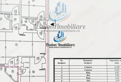 Apartament cu 3 camere semidecomandat în Calea Romanului - 3