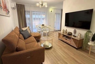 Apartament cu 3 camere decomandat, mobilat în Pipera