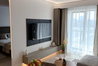 Apartament cu 2 camere semidecomandat, mobilat în Voluntari