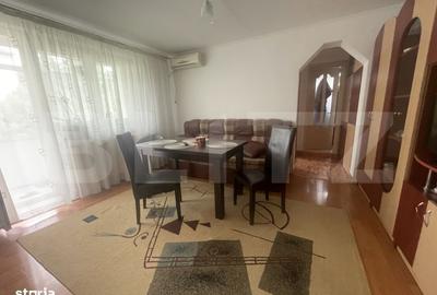 Apartament cu 3 camere, mobilat în Central