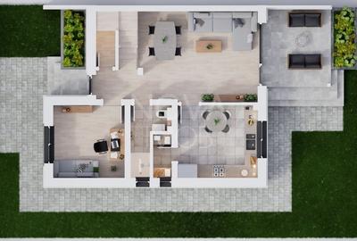 Duplex cu 5 camere cu Canalizare în Șura Mică - 12