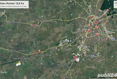 Teren de 127000 mp, în Sânmihaiu Român - 2