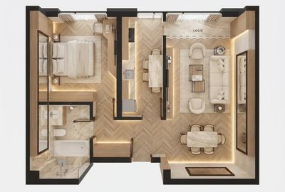 Apartament cu 2 camere decomandat în Militari - 2