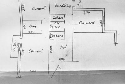 Apartament cu 3 camere decomandat, mobilat în Păcurari - 6
