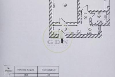Apartament cu 2 camere, mobilat în Mogoșoaia