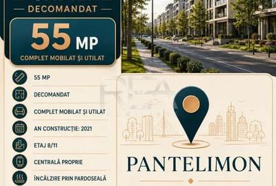 Apartament cu 2 camere decomandat în Pantelimon