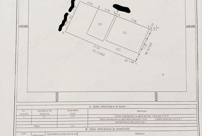 Casă cu 4 camere cu Teren 112 Mp în Central