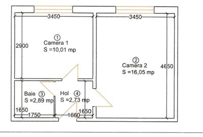 Apartament decomandat în Buziașului