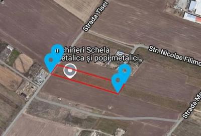 Teren de 7000 mp, în Palas