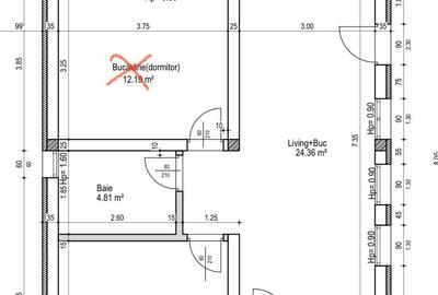 Casă cu 3 camere cu Teren 70 Mp în Central