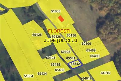 Teren de 623 mp, în Florești