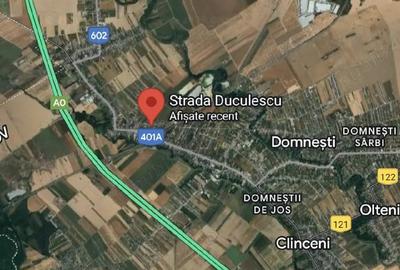 Teren de 644 mp, în Domnești