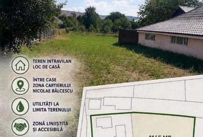 Teren de 1165 mp, în Central