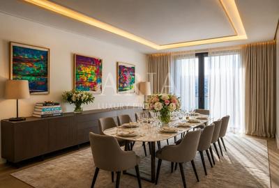 Apartament cu 5 camere decomandat, mobilat în Arcul de Triumf