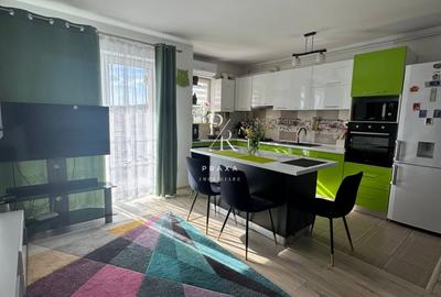 Apartament cu 3 camere semidecomandat, mobilat în Florești