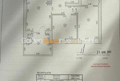 Apartament cu 3 camere în Central
