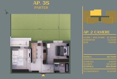 Apartament cu 2 camere decomandat în Berceni - 3