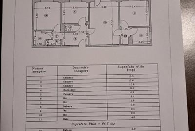 Apartament cu 3 camere semidecomandat în Iancului - 3