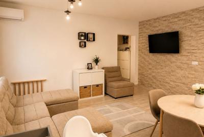 Apartament cu 3 camere semidecomandat, mobilat în Florești - 7