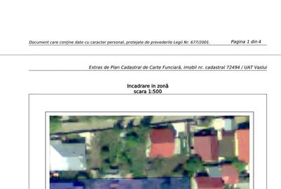 Teren de 796 mp, în Central
