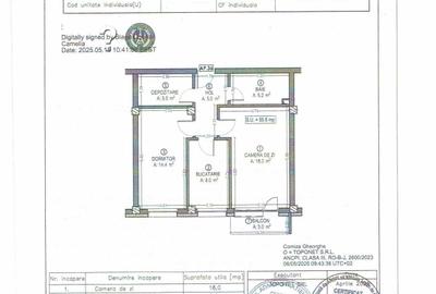 Apartament cu 2 camere decomandat în Florești - 13