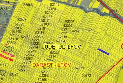 Teren de 2450 mp, în Dărăști-Ilfov