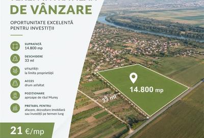 Teren de 14800 mp, în Vințu de Jos