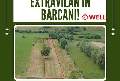 Teren de 2400 mp, în Barcani - 3