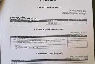 Teren de 1500 mp, în Căciulați - 1