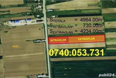 Teren de 4964 mp, în Dranovățu