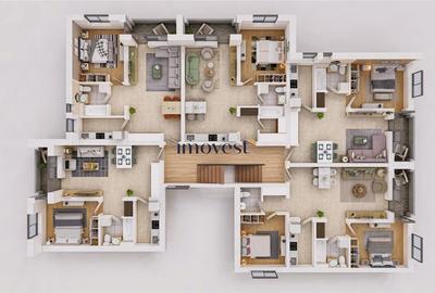 Apartament cu 2 camere decomandat în 14 Mai - 14