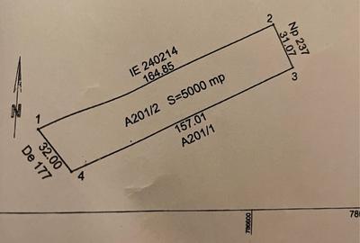Teren de 2500 mp, în Tomis Plus - 2