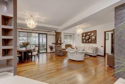 Apartament cu 4 camere decomandat, mobilat în Herăstrău