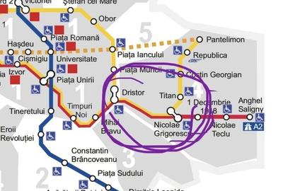 Garsonieră decomandată în Dristor