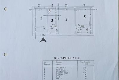 Apartament cu 2 camere decomandat, mobilat în Tractorul