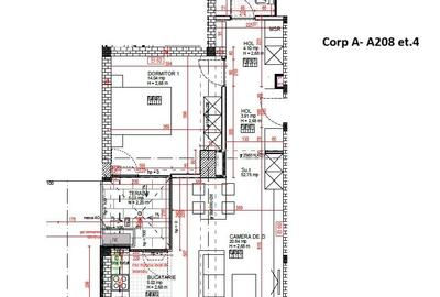 Apartament cu 2 camere decomandat în Tipografilor
