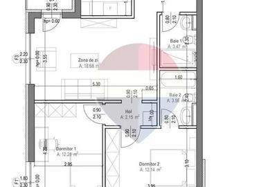 Apartament cu 3 camere decomandat în Central