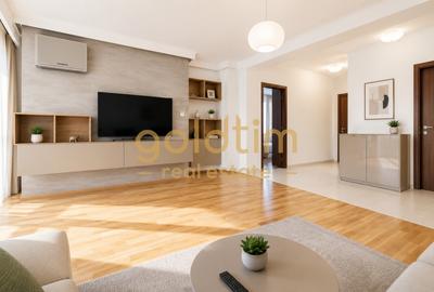 Apartament cu 4 camere decomandat, mobilat în Băneasa