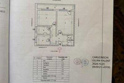 Apartament cu 2 camere decomandat în Alexandru cel Bun