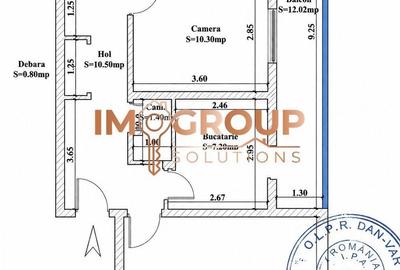 Apartament cu 3 camere decomandat în Dancu - 1